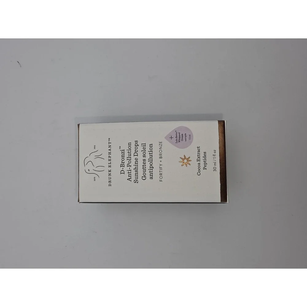 Drunk Elephant D Bronzi Anti-Pollution Sunshine Drops ~Full Size ~ 1 fl oz ~ NIB